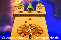 Stadtturm Straubing im "Warhol"-Stil - Motiv 3