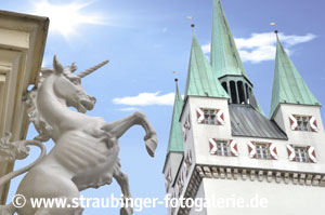 Einhorn und Stadtturm